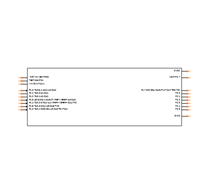 MSP430G2412IPW20R Symbol