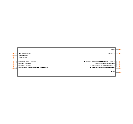MSP430G2452IPW14 Symbol