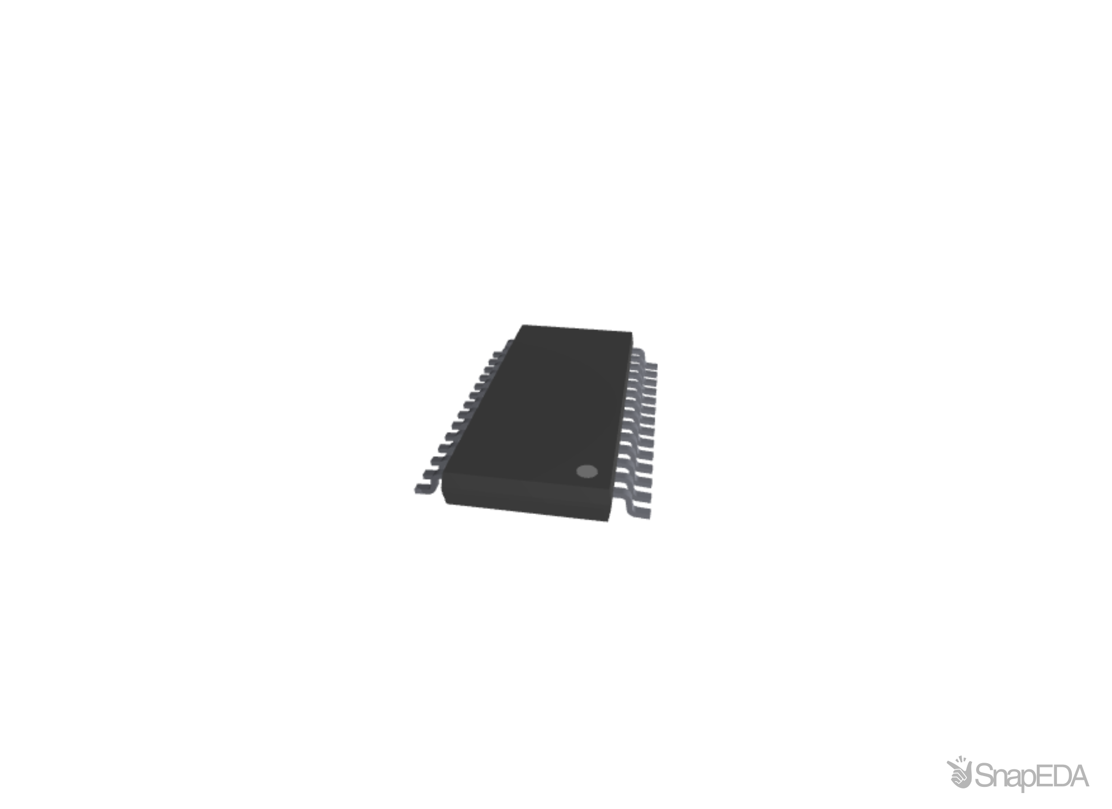 MSP430I2020TPW 3D Model