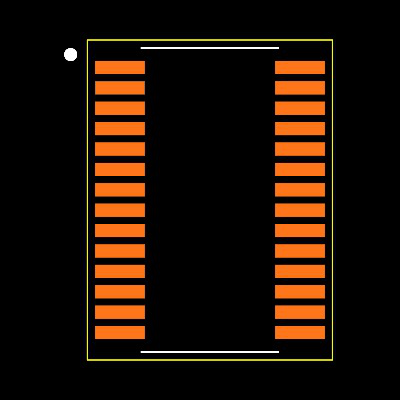 MSP430I2041TPW Footprint