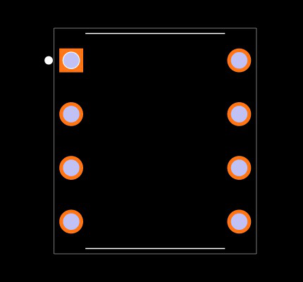 NE5532APE4 Footprint