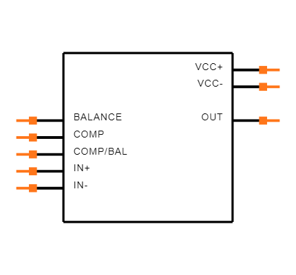 NE5534DRG4 Symbol