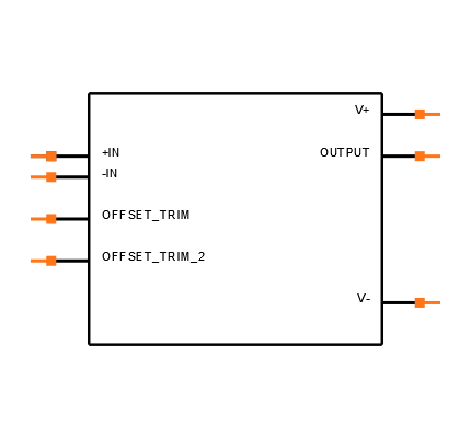OPA132UA Symbol
