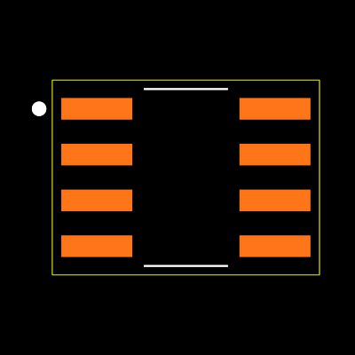 OPA1611AIDR Footprint