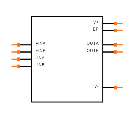 OPA2211AIDDA Symbol