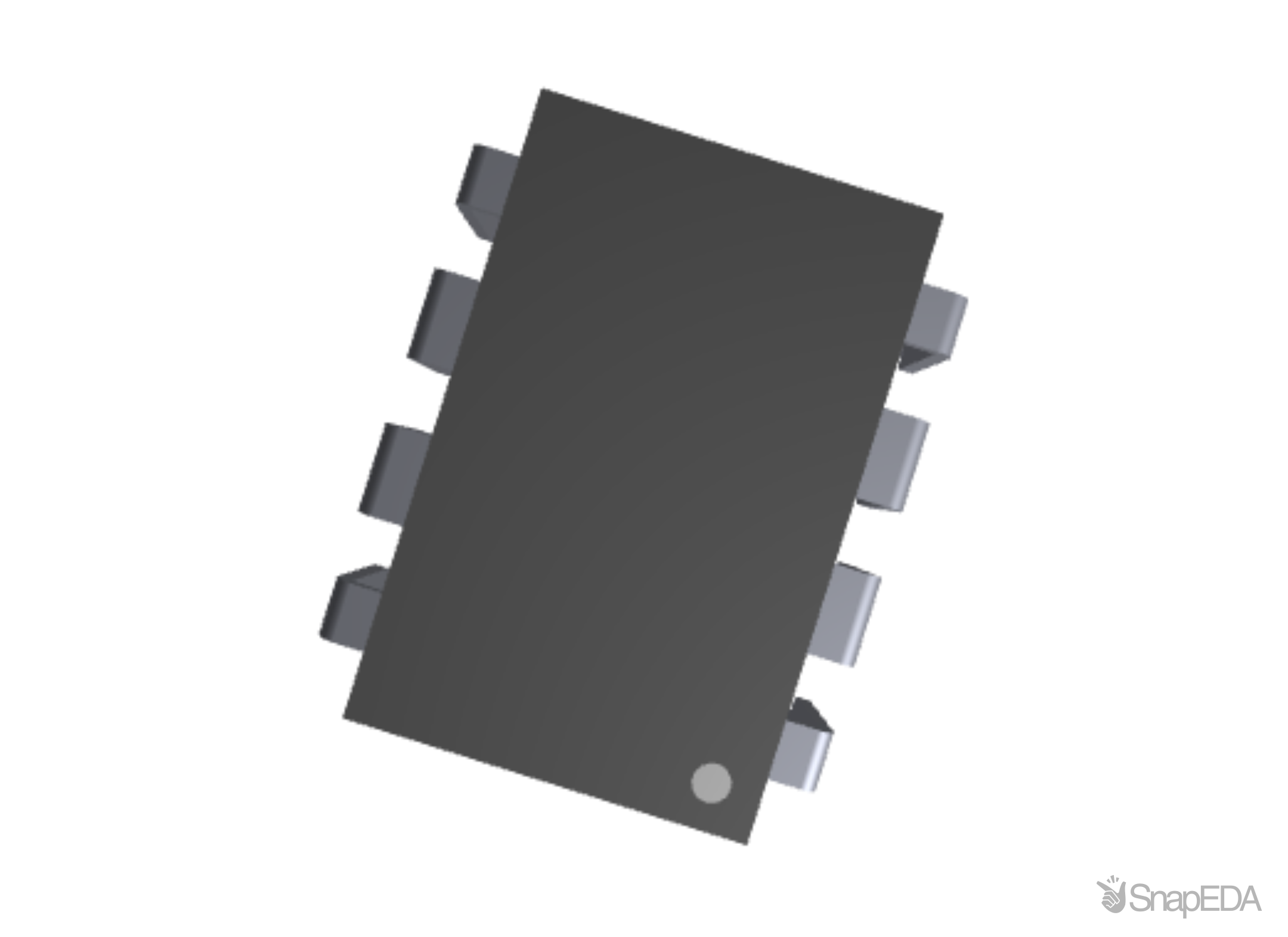 OPA2277P 3D Model