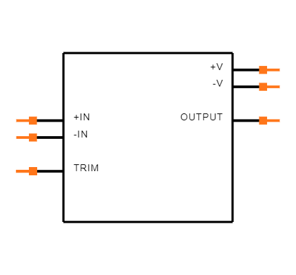 OPA227PA Symbol