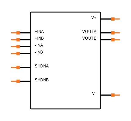 OPA2322SAIDGSR Symbol