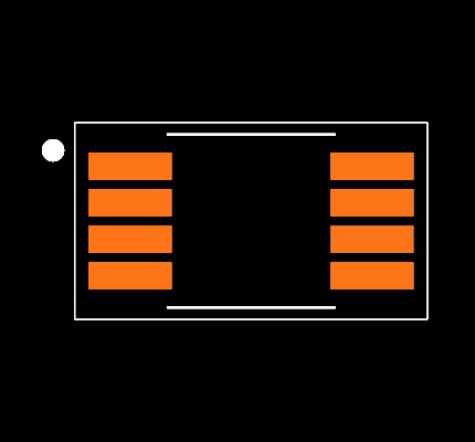OPA2336EA/250 Footprint