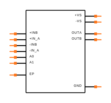 OPA2673IRGVR Symbol