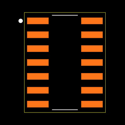 OPA2690I-14D Footprint