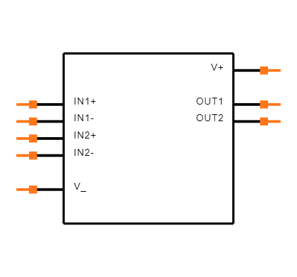OPA2990IPWR Symbol
