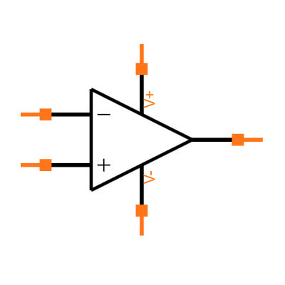 OPA320AQDBVRQ1G4 Symbol