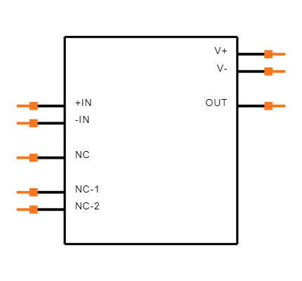 OPA344PA Symbol