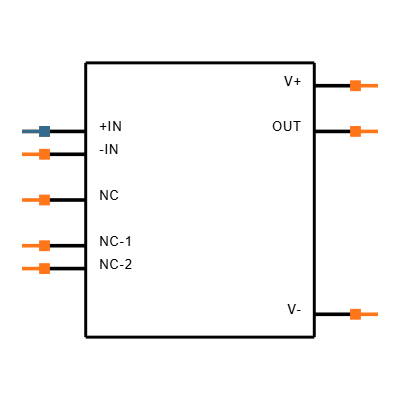 OPA349UA Symbol