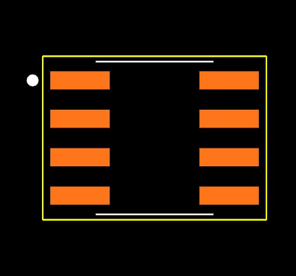 OPA353UAG4 Footprint