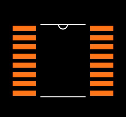 OPA3693IDBQ Footprint