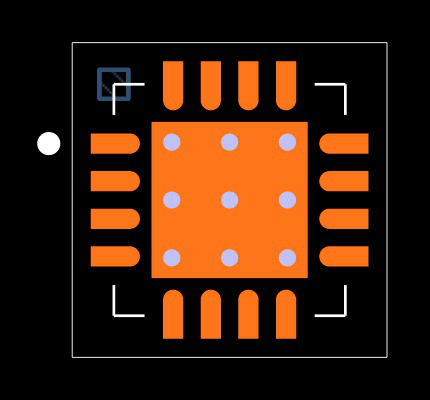 OPA4191IRUMR Footprint