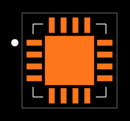 OPA4191IRUMT Footprint