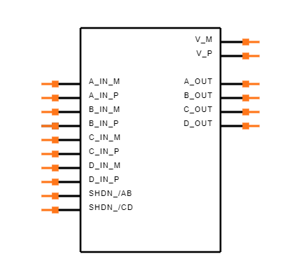 OPA4322SAIPW Symbol