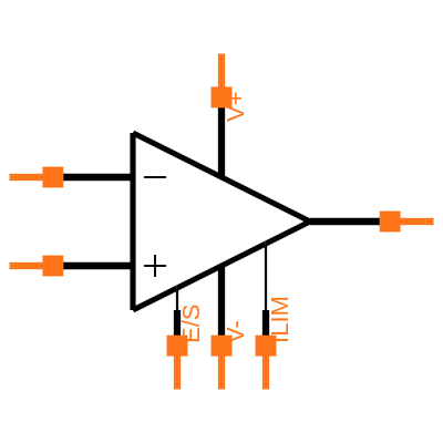 OPA548T Symbol