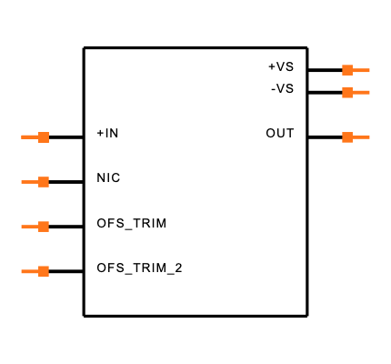 OPA604AUE4 Symbol