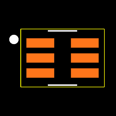 OPA607IDCKR Footprint
