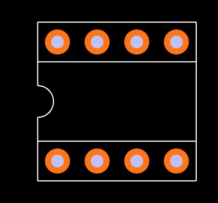 OPA627BM Footprint