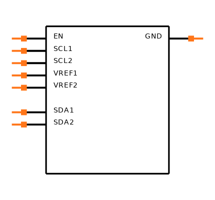 PCA9306DCUTG4 Symbol