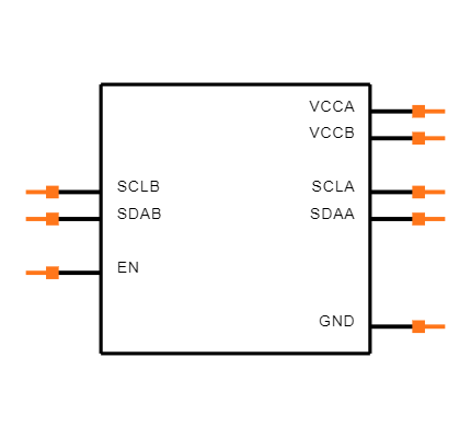 PCA9517DGKR Symbol