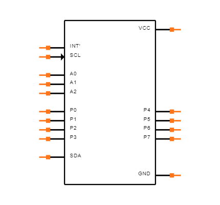 PCA9534ARGTR Symbol