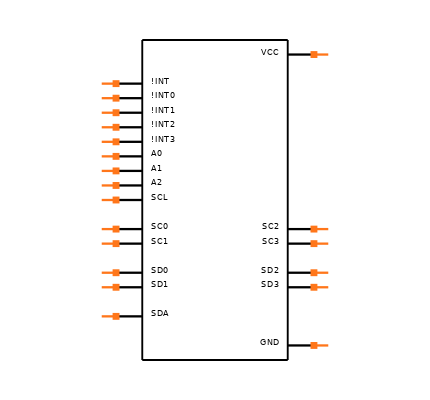 PCA9544APWRG4 Symbol