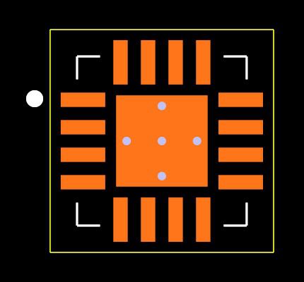 PCA9546ARGVR Footprint