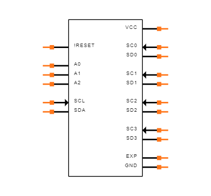 PCA9546ARGVR Symbol