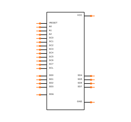 PCA9548ADBR Symbol