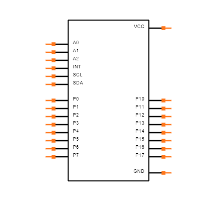 PCF8575CPW Symbol