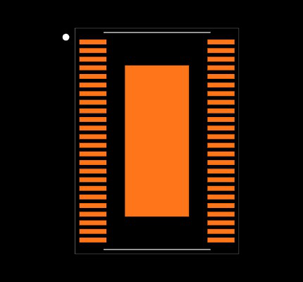 PCM1690DCAR Footprint