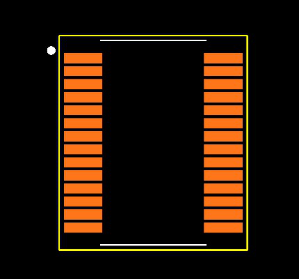 PCM2902CDBR Footprint