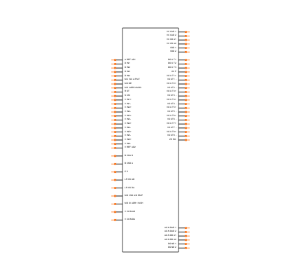 PCM3168APAPR Symbol