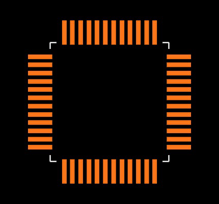 PCM4104PFBTG4 Footprint