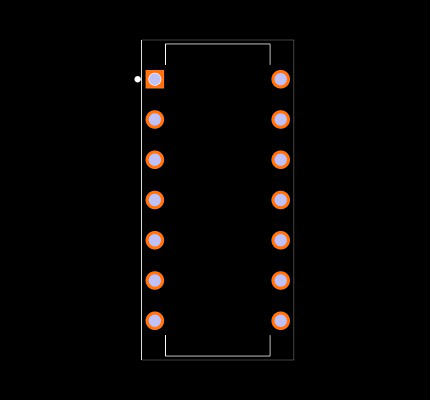 PGA203KP Footprint