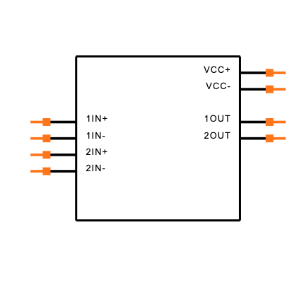 RC4558PWR Symbol