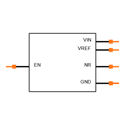 REF35102QDBVR Symbol