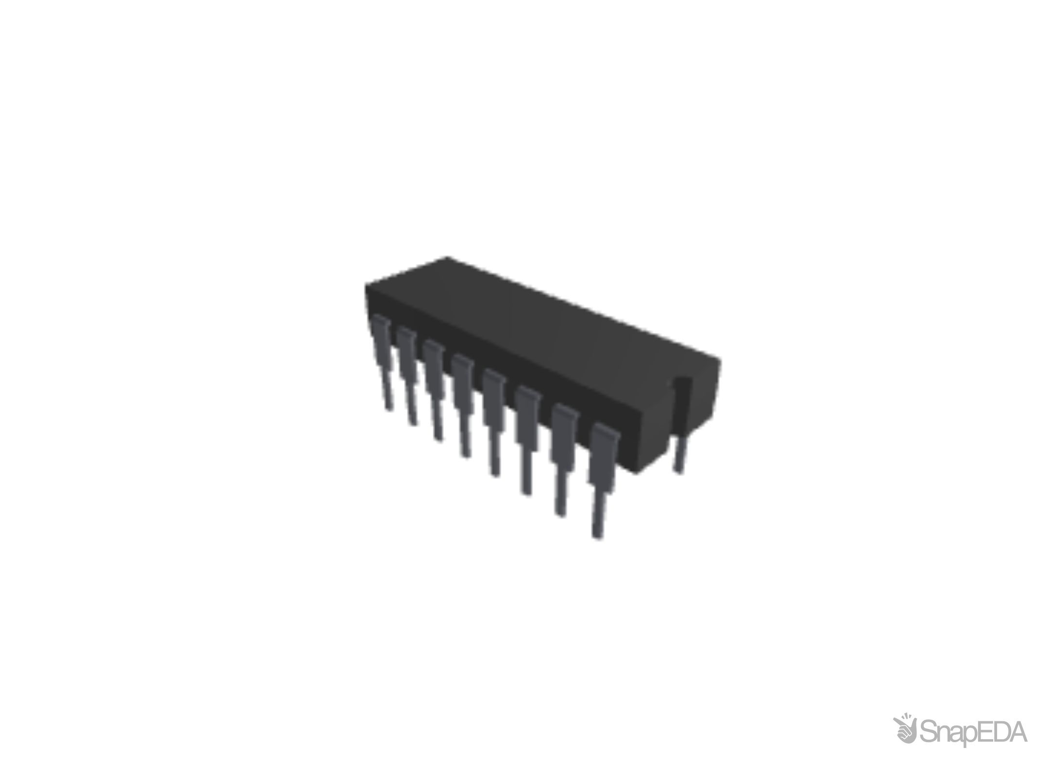 SN54LS191J 3D Model