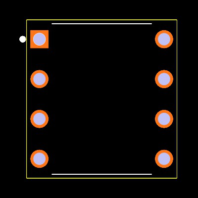 SN65176BPE4 Footprint