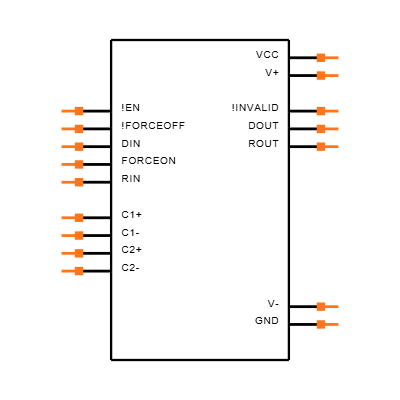 SN65C3221EPWG4 Symbol