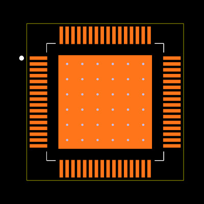 SN65DSI83TPAPRQ1 Footprint