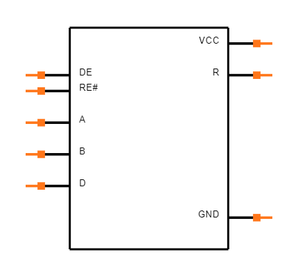 SN65HVD1780DRG4 Symbol