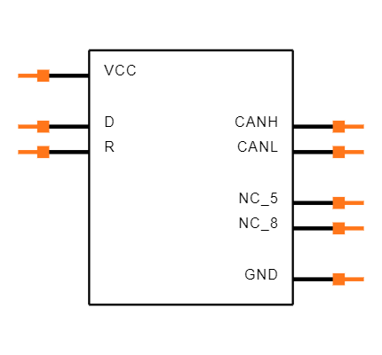 SN65HVD232QDRQ1 Symbol