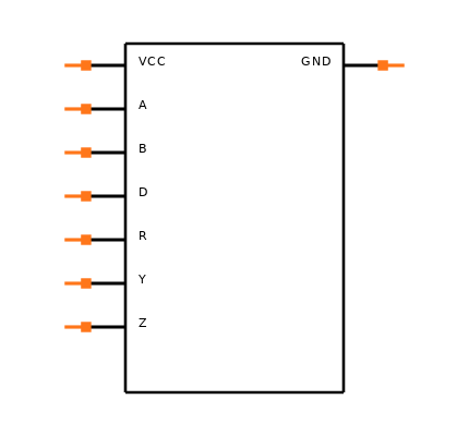 SN65HVD379DG4 Symbol